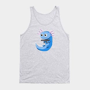 Dangerous Axolotl Tank Top